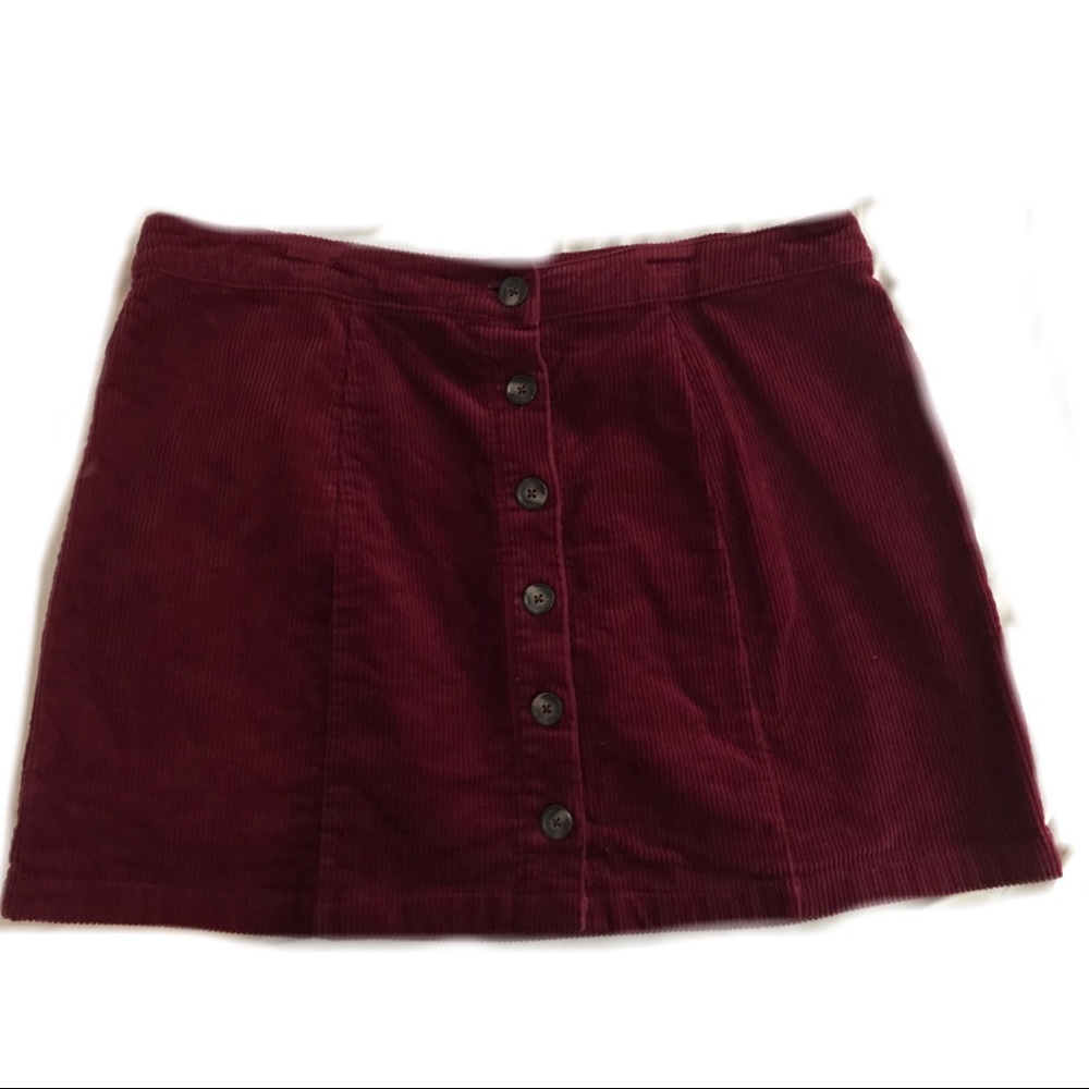 Button Up Skirt